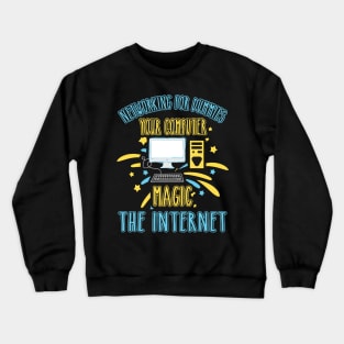 Networking For Dummies Magic Crewneck Sweatshirt